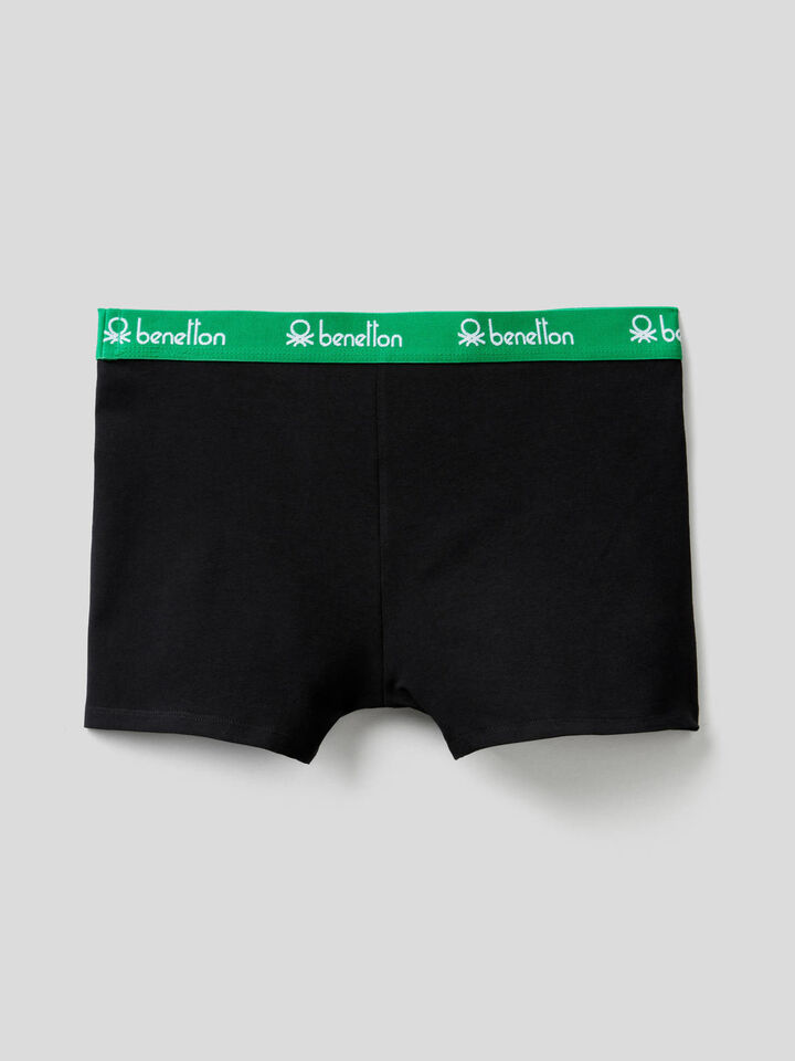 Boxers in stretch organic cotton Men image number 4